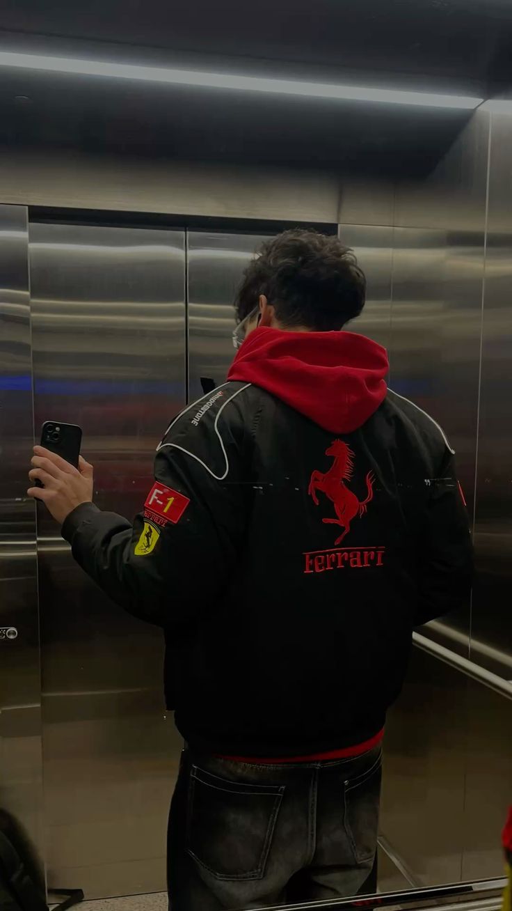 Formula Ferrari F1 Black Jacket