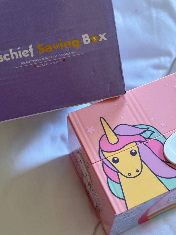 Unicorn Cartoon Cat Electric Savings Cute Stealing Money Cat Greedy Money Eating Money Cat