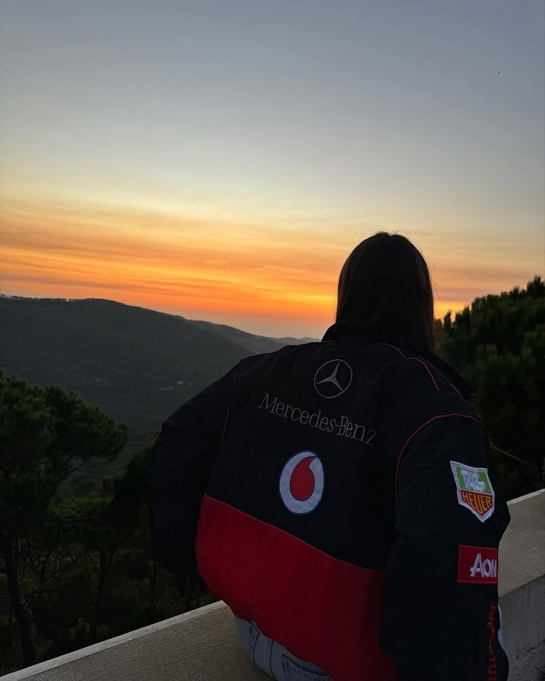 Formula Mercedes-Benz Vintage F1 Jacket