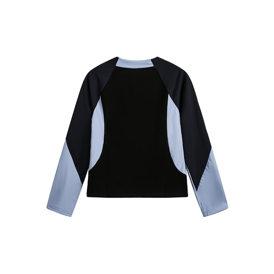 American outdoor trend BM style tops slim fit long sleeve cycling fitness sports T-shirt