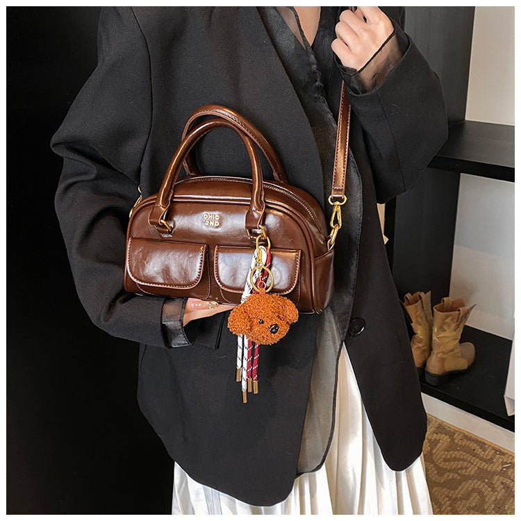 Stylish and versatile womens Boston bag
