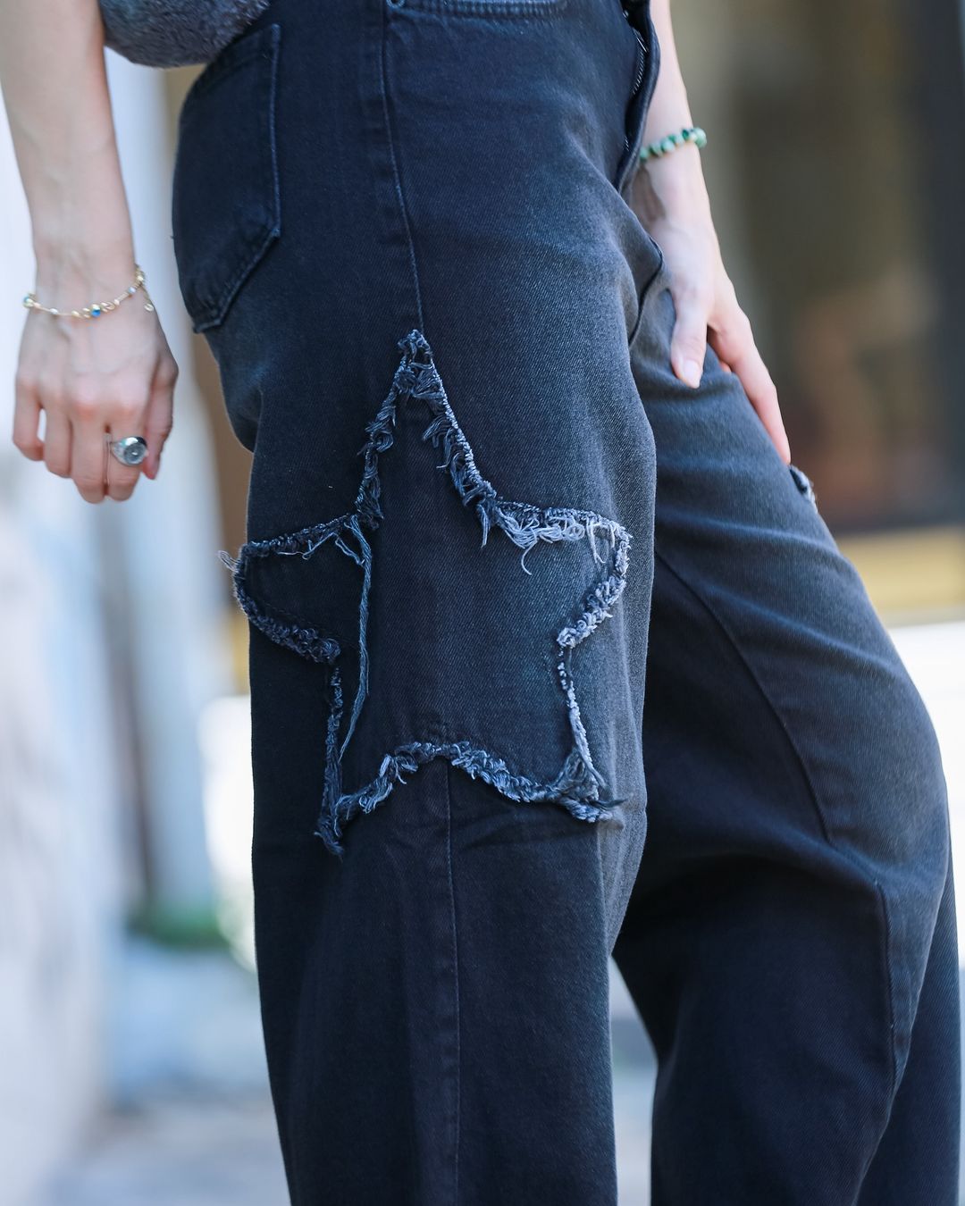 Side Stars Jeans Pants
