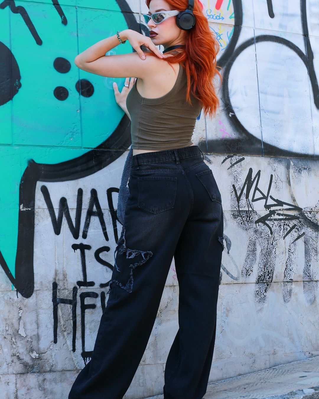 Side Stars Jeans Pants