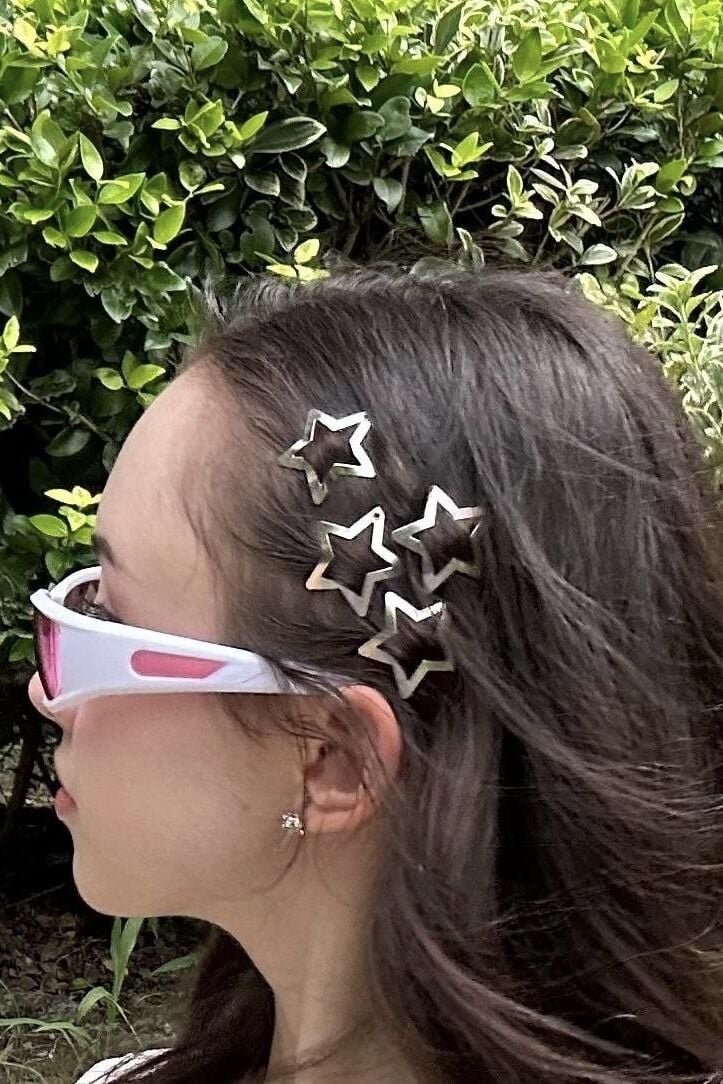 5 Star Snap Buckle Y2K Star Style