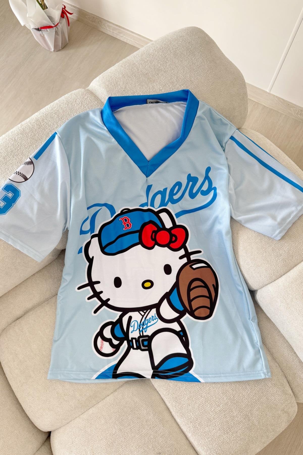 Hello Kitty Baseball T-Shirt