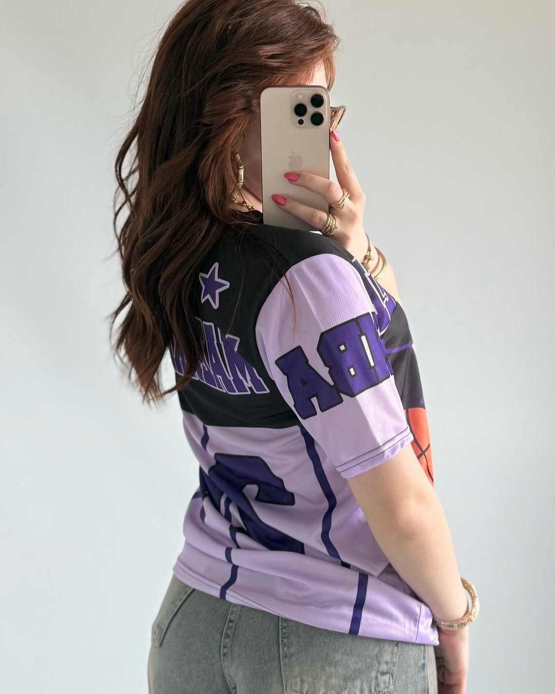 Purple Kuromi Jersey T-shirt