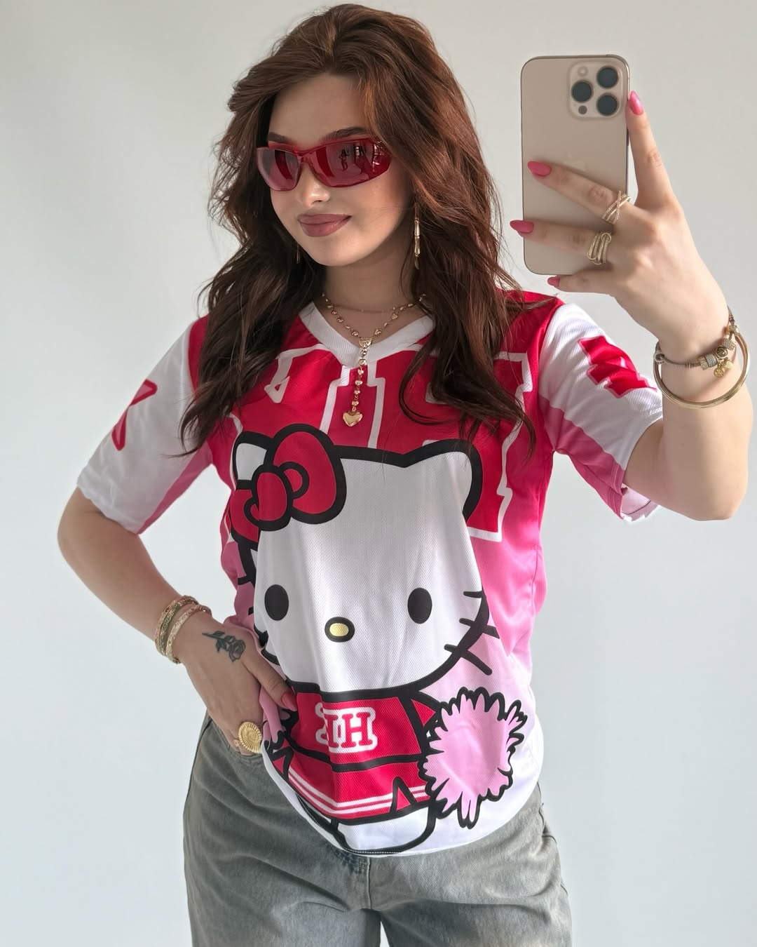 Hello Kitty Short Sleeved T-Shirt