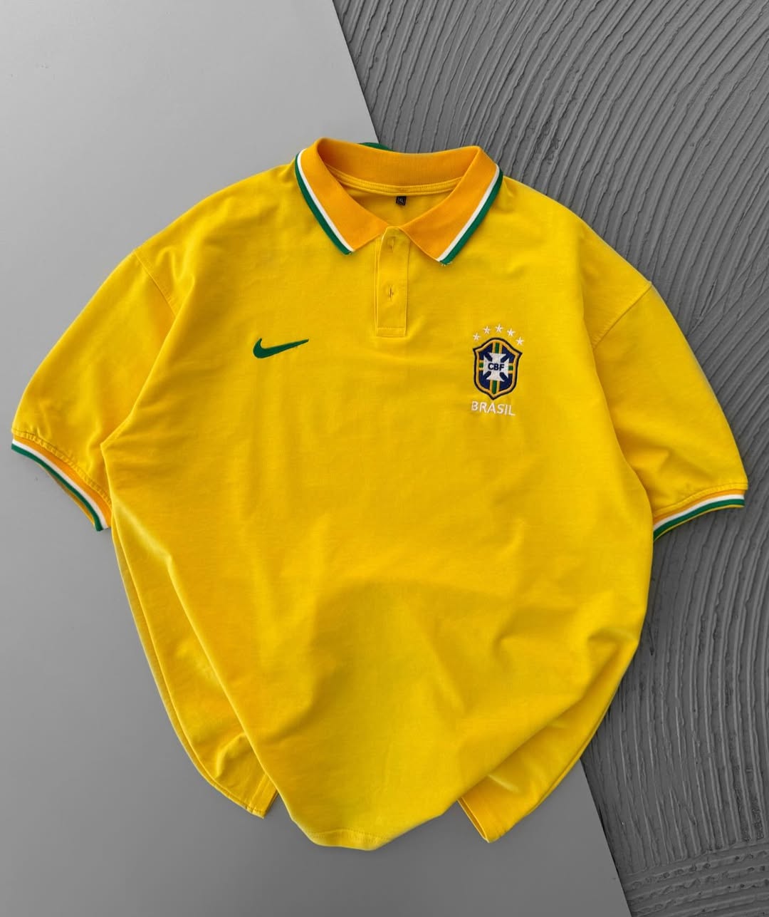 Brazil yellow oversize t-shirt