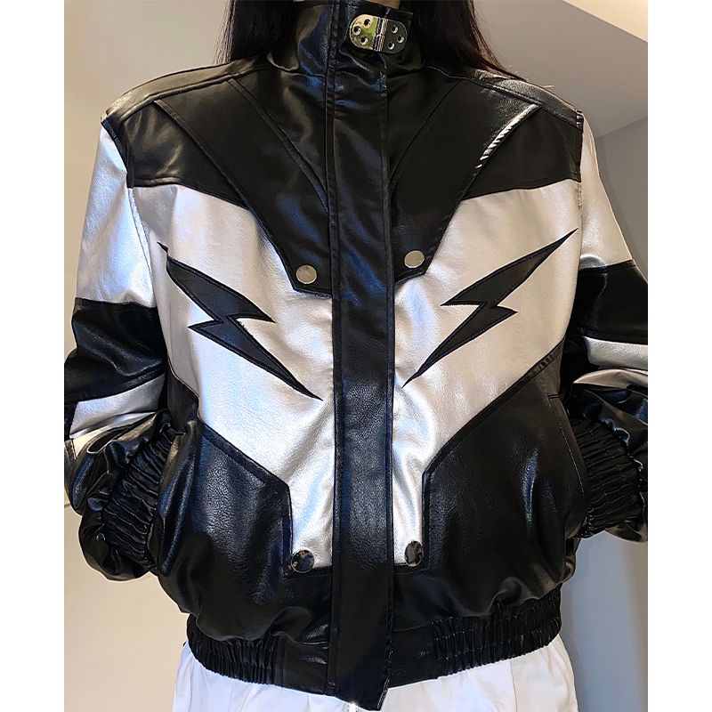 Zeus Black Leather Jacket