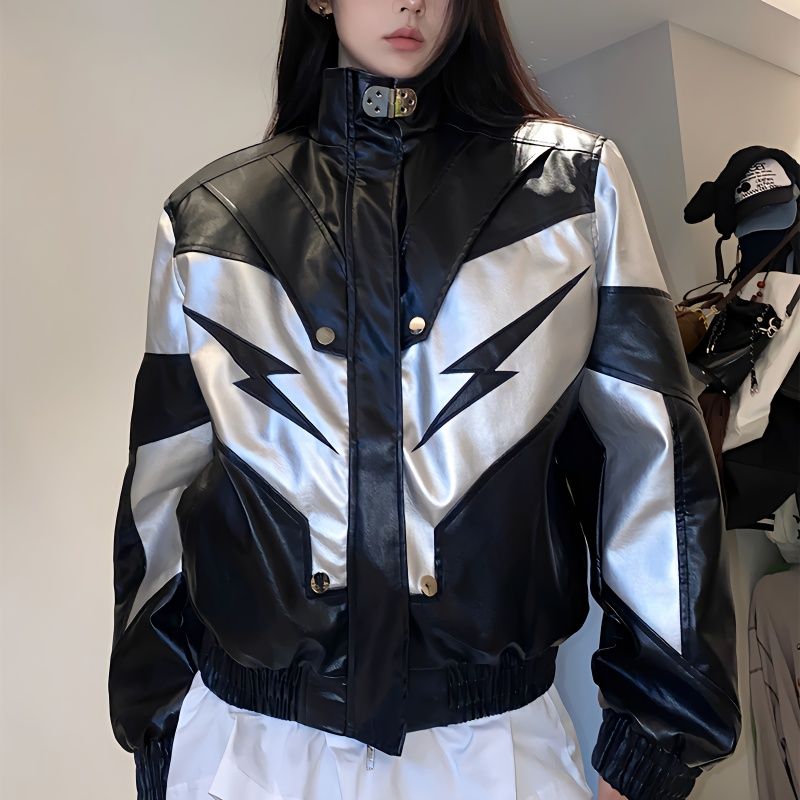 Zeus Black Leather Jacket