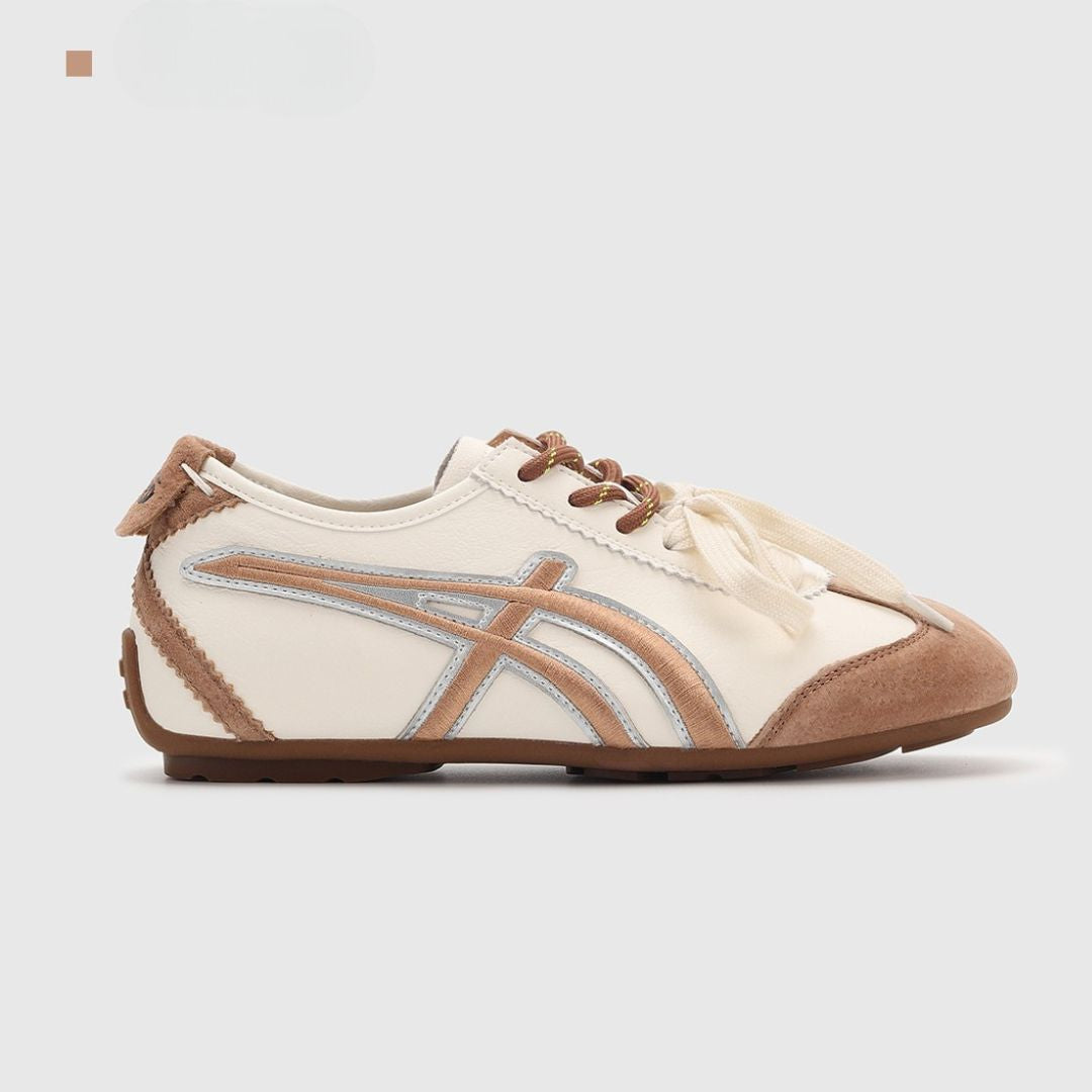 British ballet style retro mandarin duck sports  training shoes