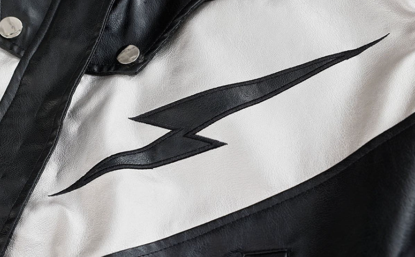 Zeus Black Leather Jacket