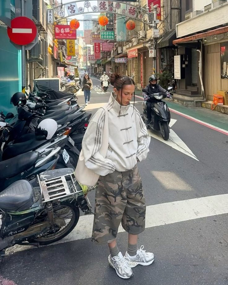 Off-White Suede Tang-Style Jacket