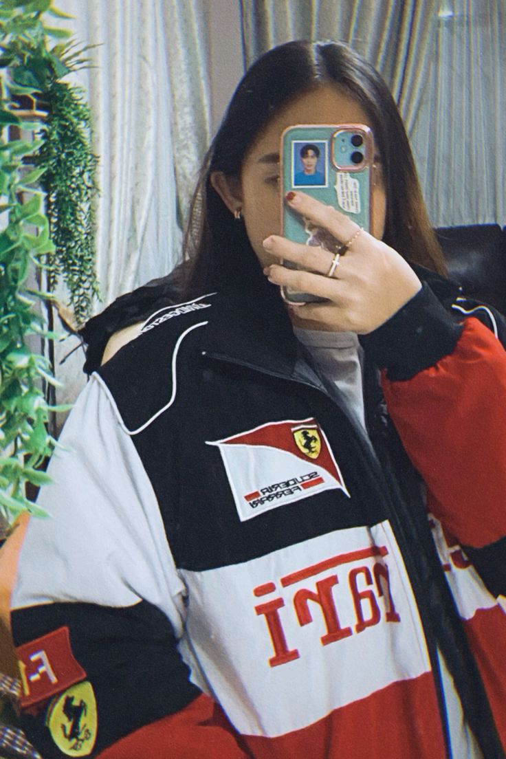 Formula Ferrari F1 Pink Jacket
