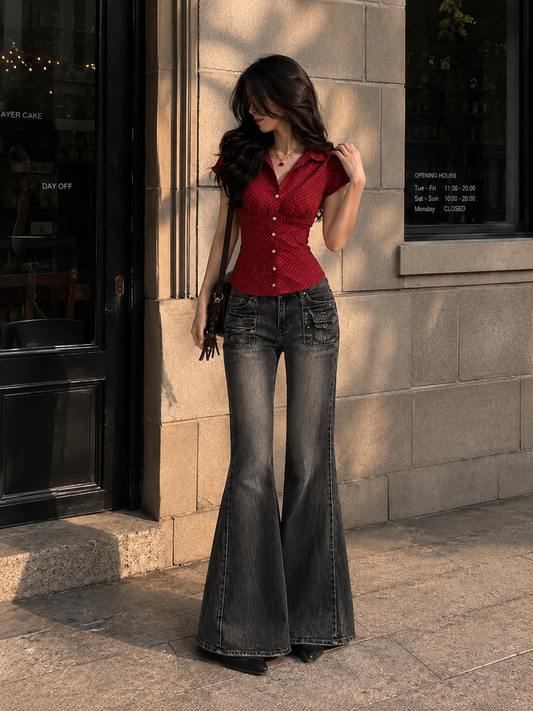 Stylish modern perfect pockets jeans