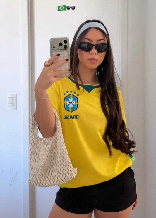 Brazil Home Jersey – Fan Version