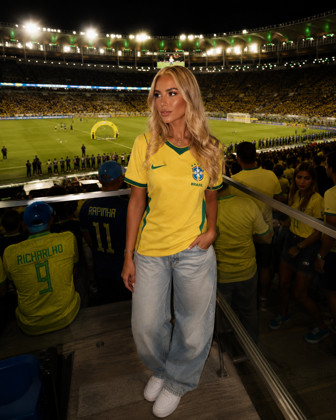 Brazil Home Stadium Jersey