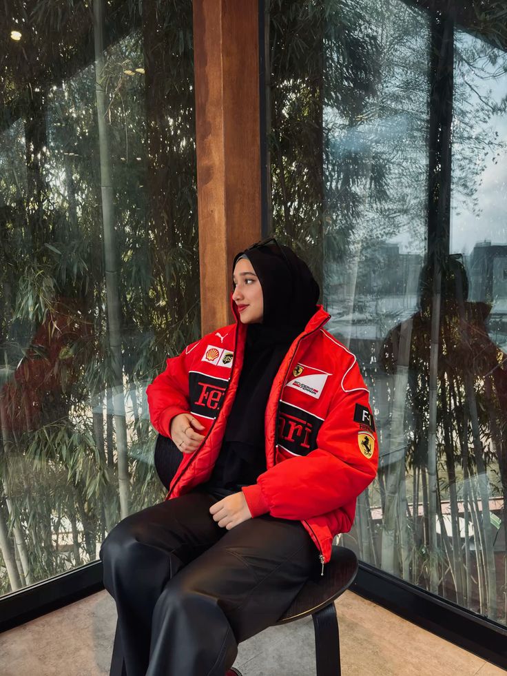 Formula Ferrari F1 Pink Jacket