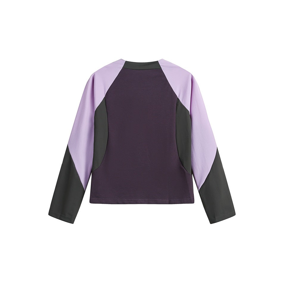 American outdoor trend BM style tops slim fit long sleeve cycling fitness sports T-shirt
