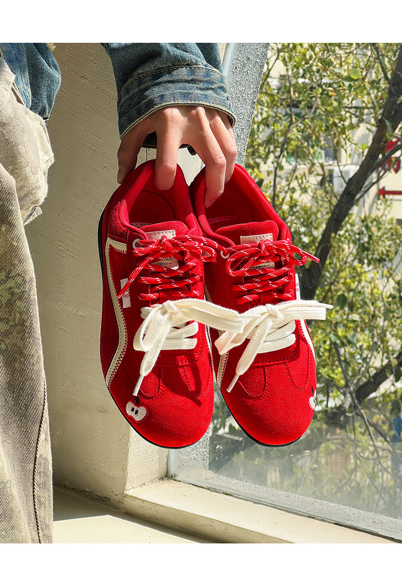 shoes red racing women match shoe