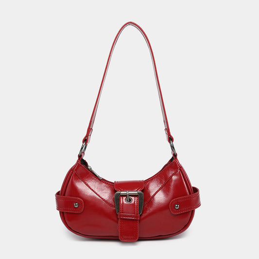 Cross-border Vintage  Buckle Shoulder Bag