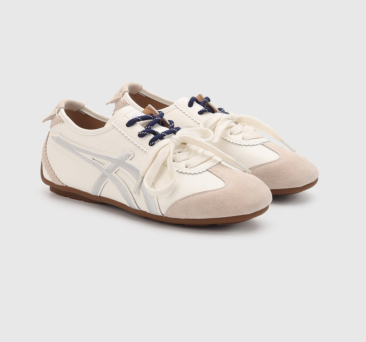 British ballet style retro mandarin duck sports  training shoes