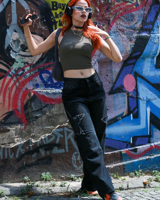 Side Stars Jeans Pants