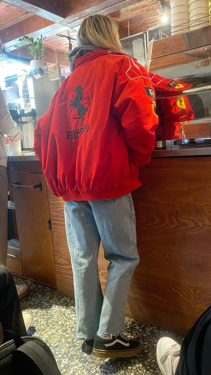 Formula Ferrari F1 Pink Jacket