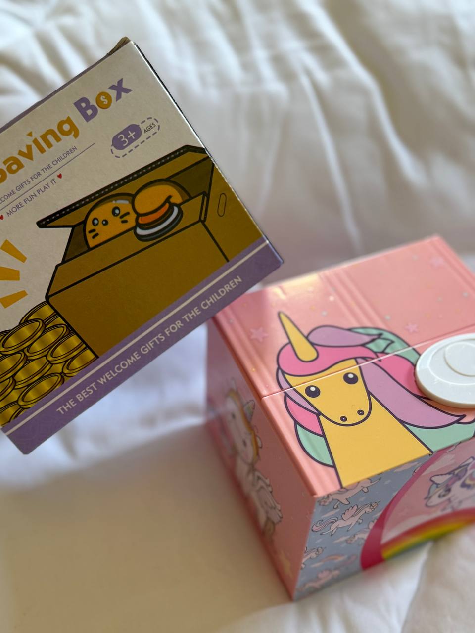 Unicorn Cartoon Cat Electric Savings Cute Stealing Money Cat Greedy Money Eating Money Cat