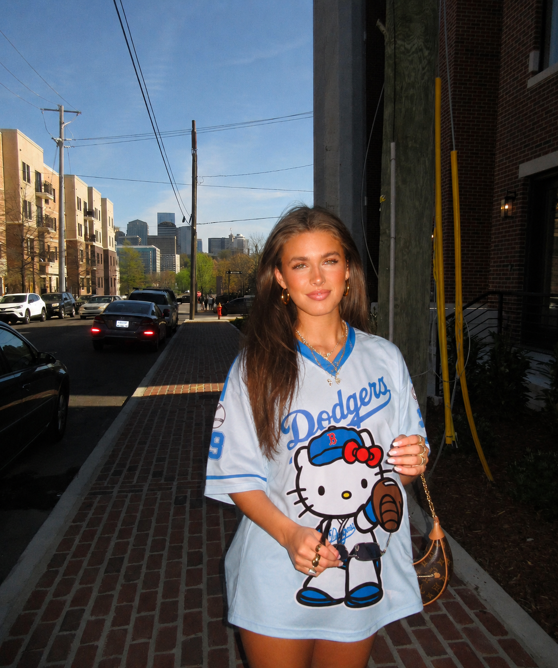 Hello Kitty Baseball T-Shirt