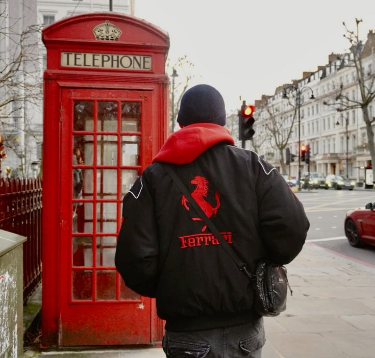 Formula Ferrari F1 Black Jacket