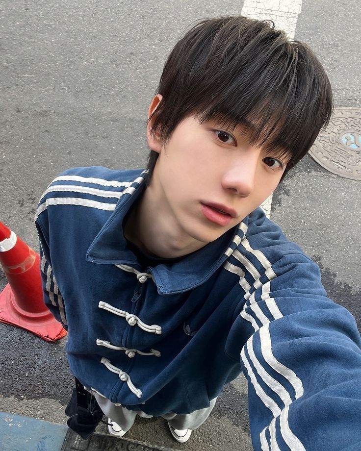 Navy Suede Tang-Style Jacket