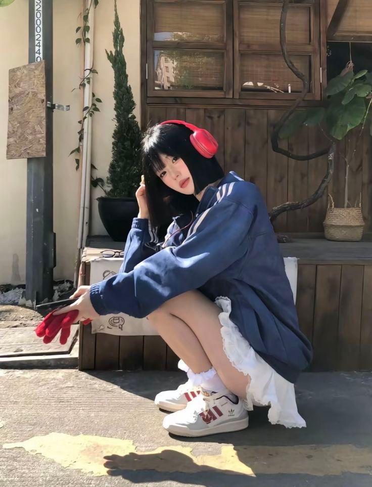 Navy Suede Tang-Style Jacket