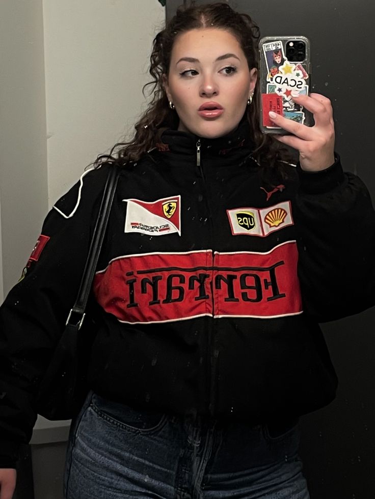 Formula Ferrari F1 Black Jacket