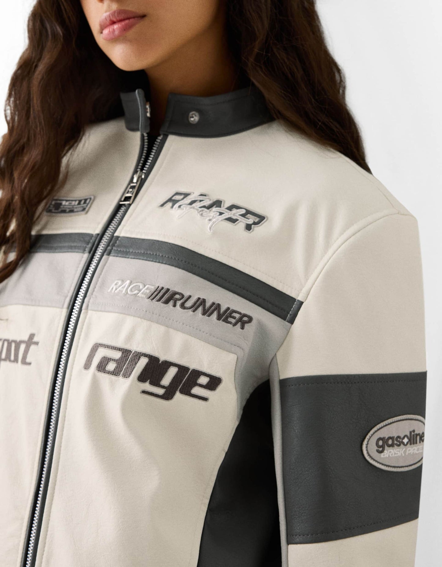 Sport Racer Leather Jacket