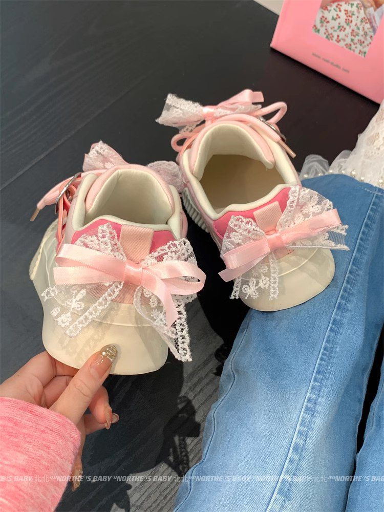 Autumn breathable sneakers versatile Velcro canvas shoe