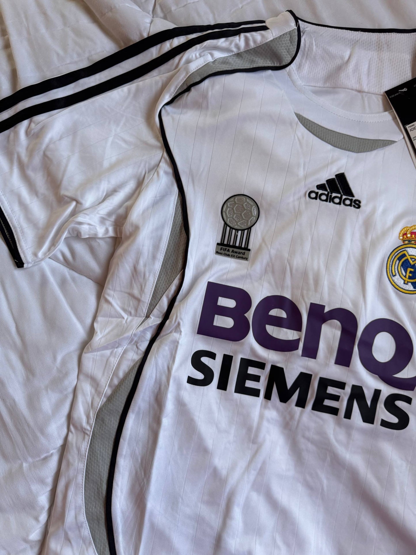 Real Madrid Home Kit 2006/07 White