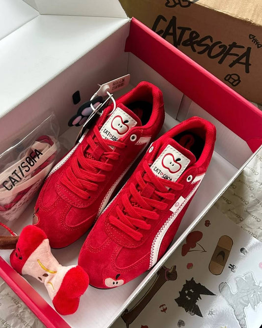 shoes red racing women match shoe