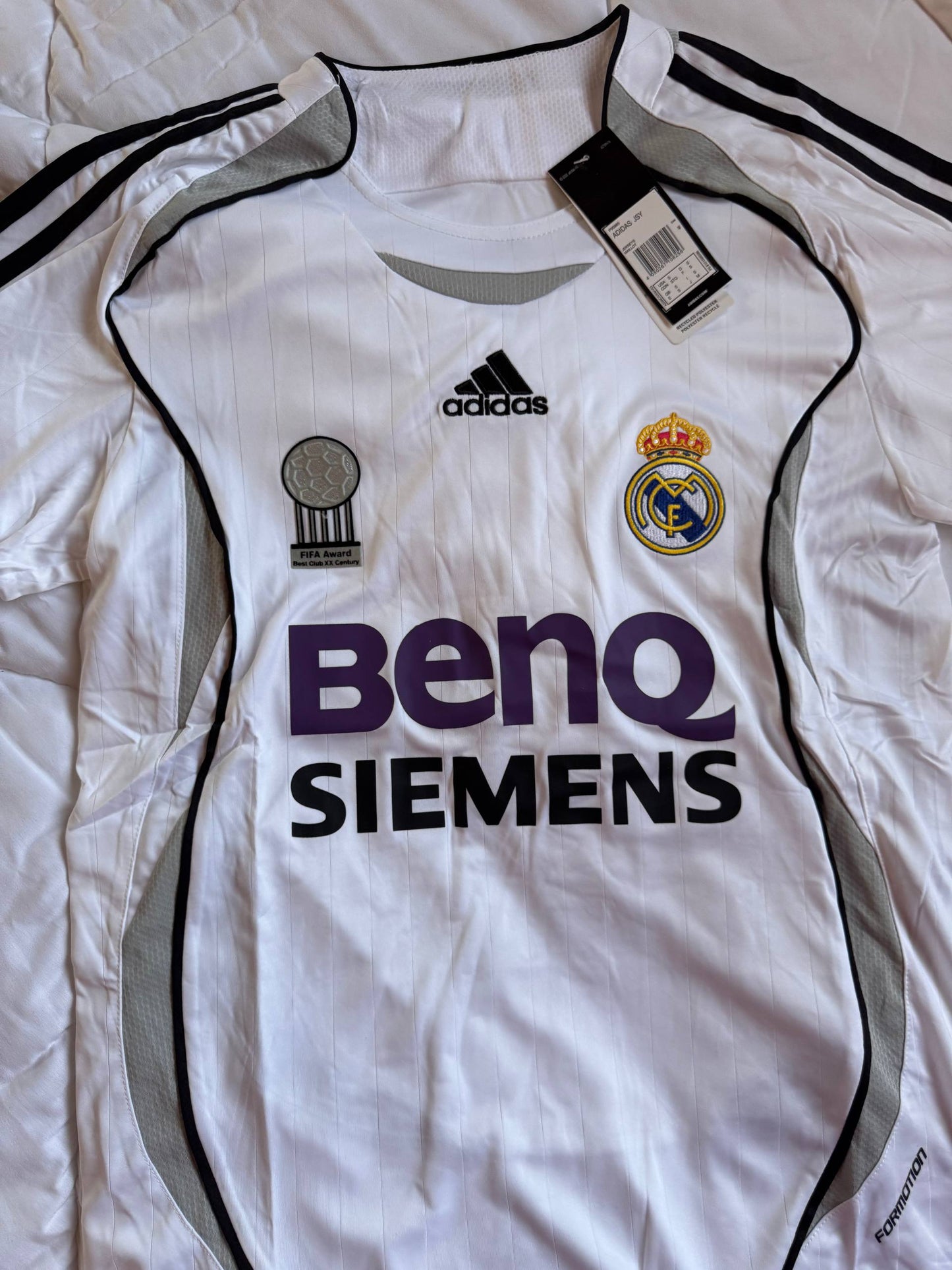 Real Madrid Home Kit 2006/07 White
