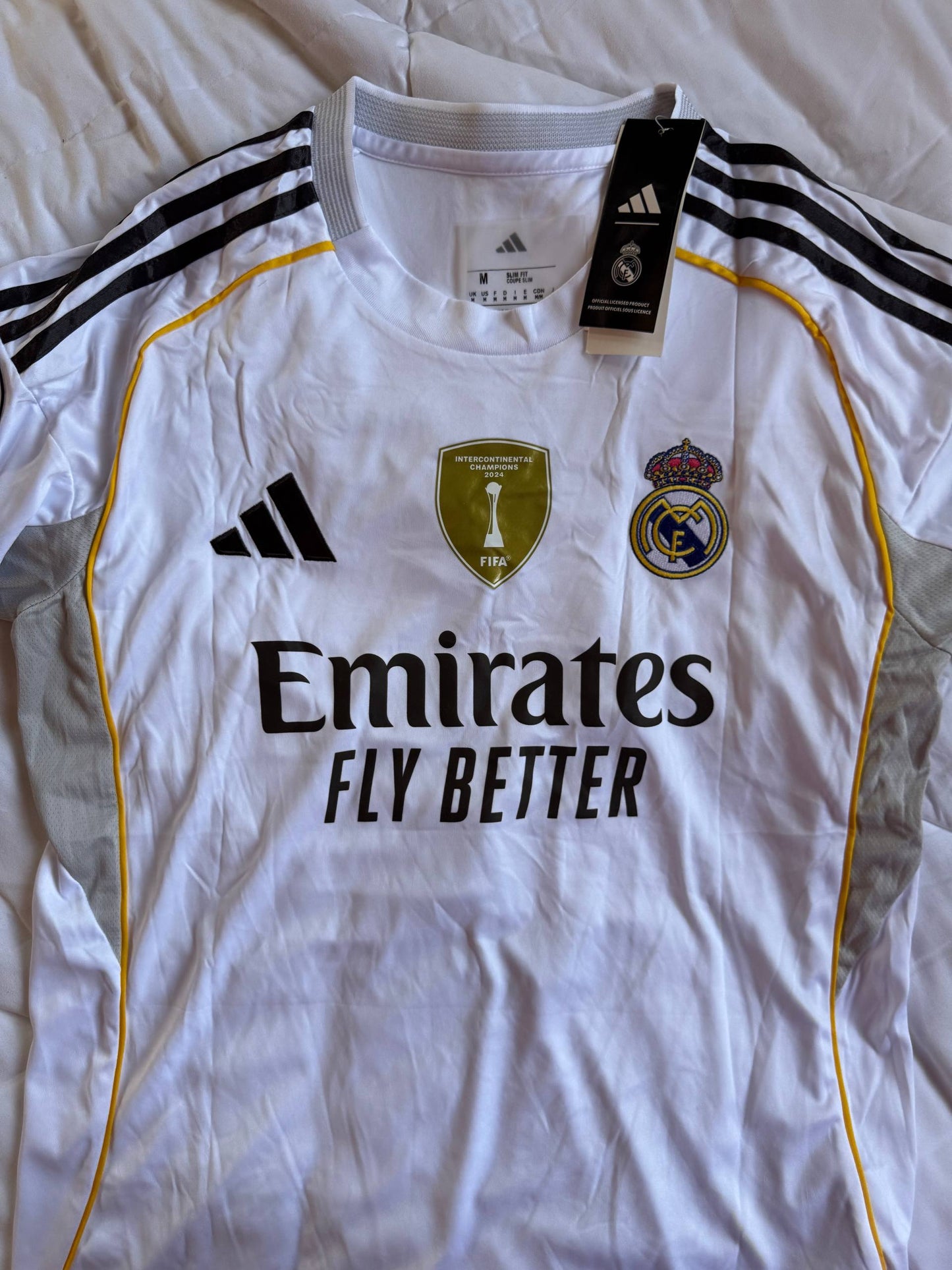 Real Madrid 2023/24 Home Jersey – Mbappé 9 – Replica