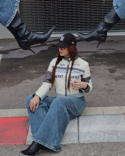 Sport Racer Leather Jacket