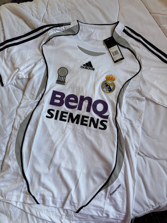 Real Madrid Home Kit 2006/07 White