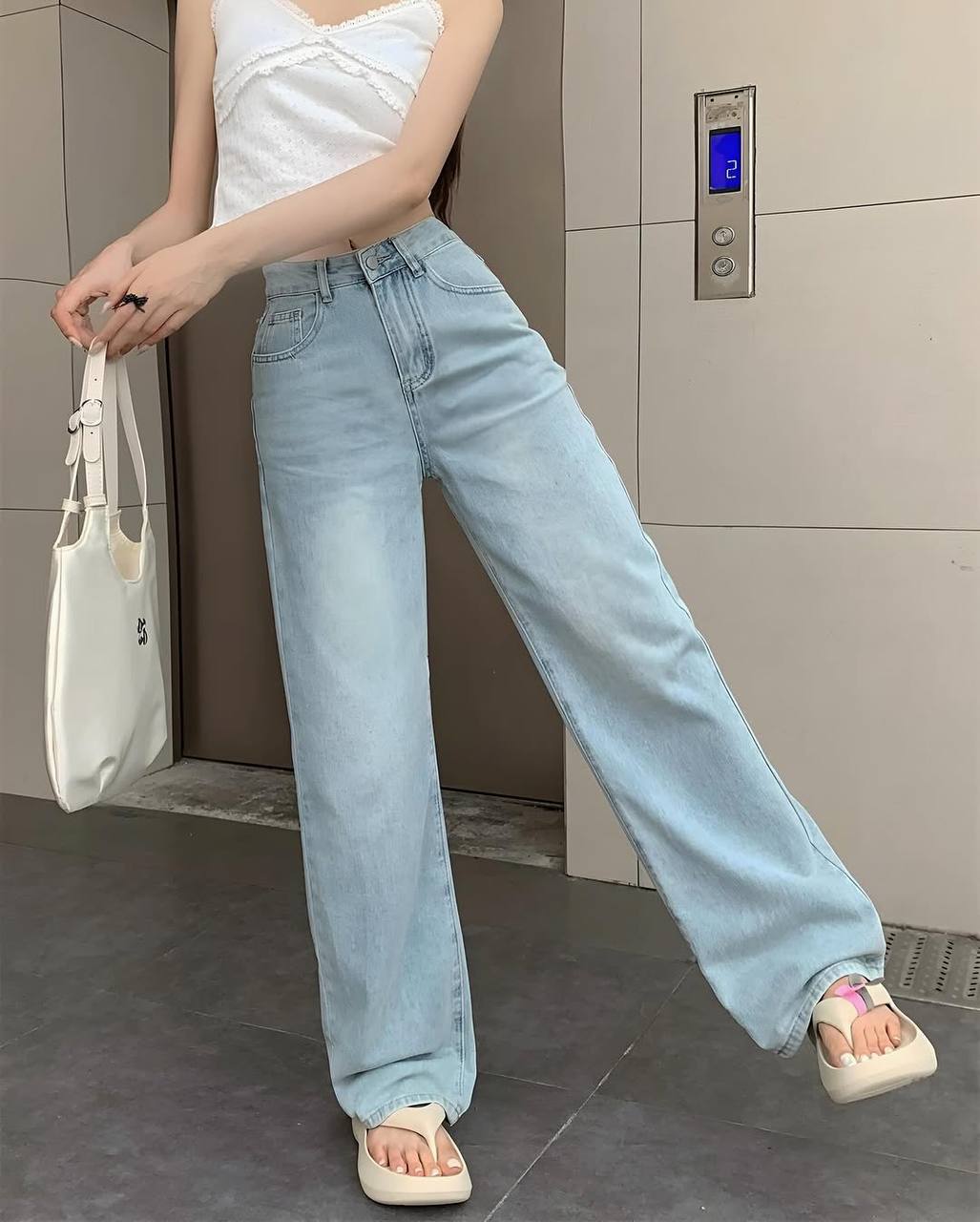 pink bow jeans