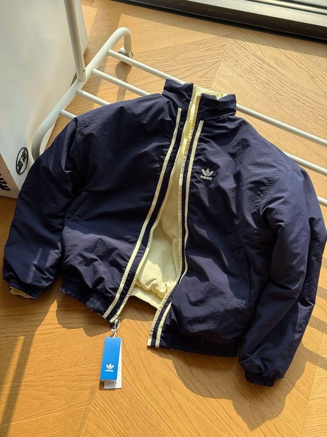 Adidas reversible warm winter jacket