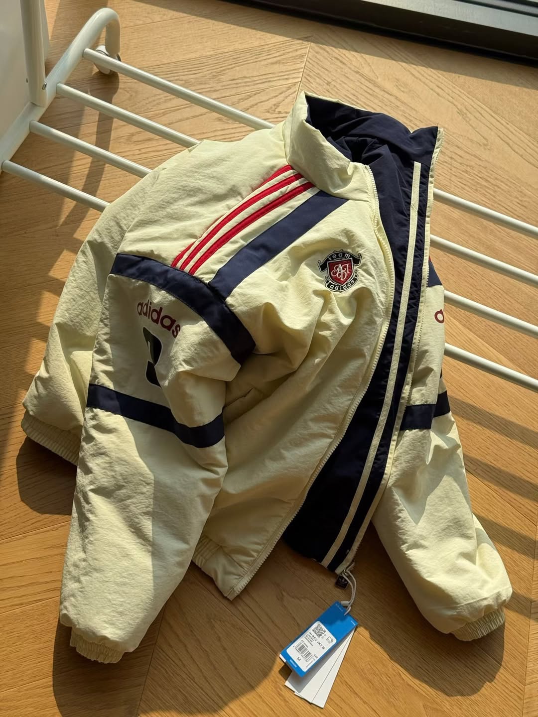 Adidas reversible warm winter jacket