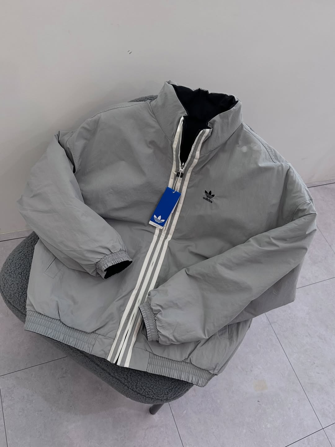 Adidas reversible warm winter jacket