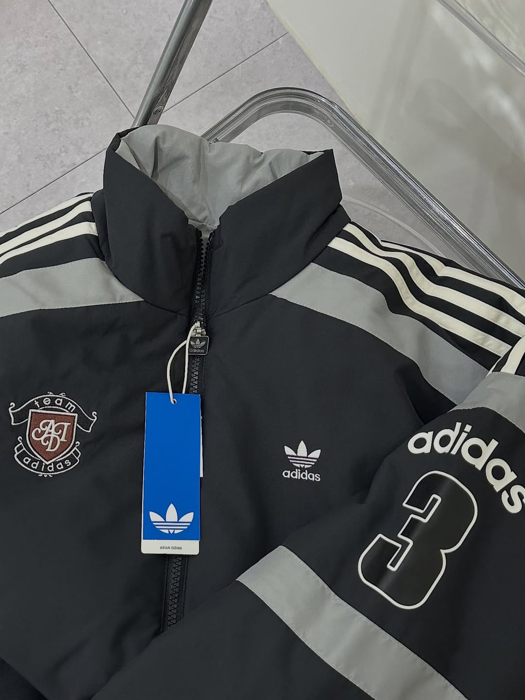 Adidas reversible warm winter jacket