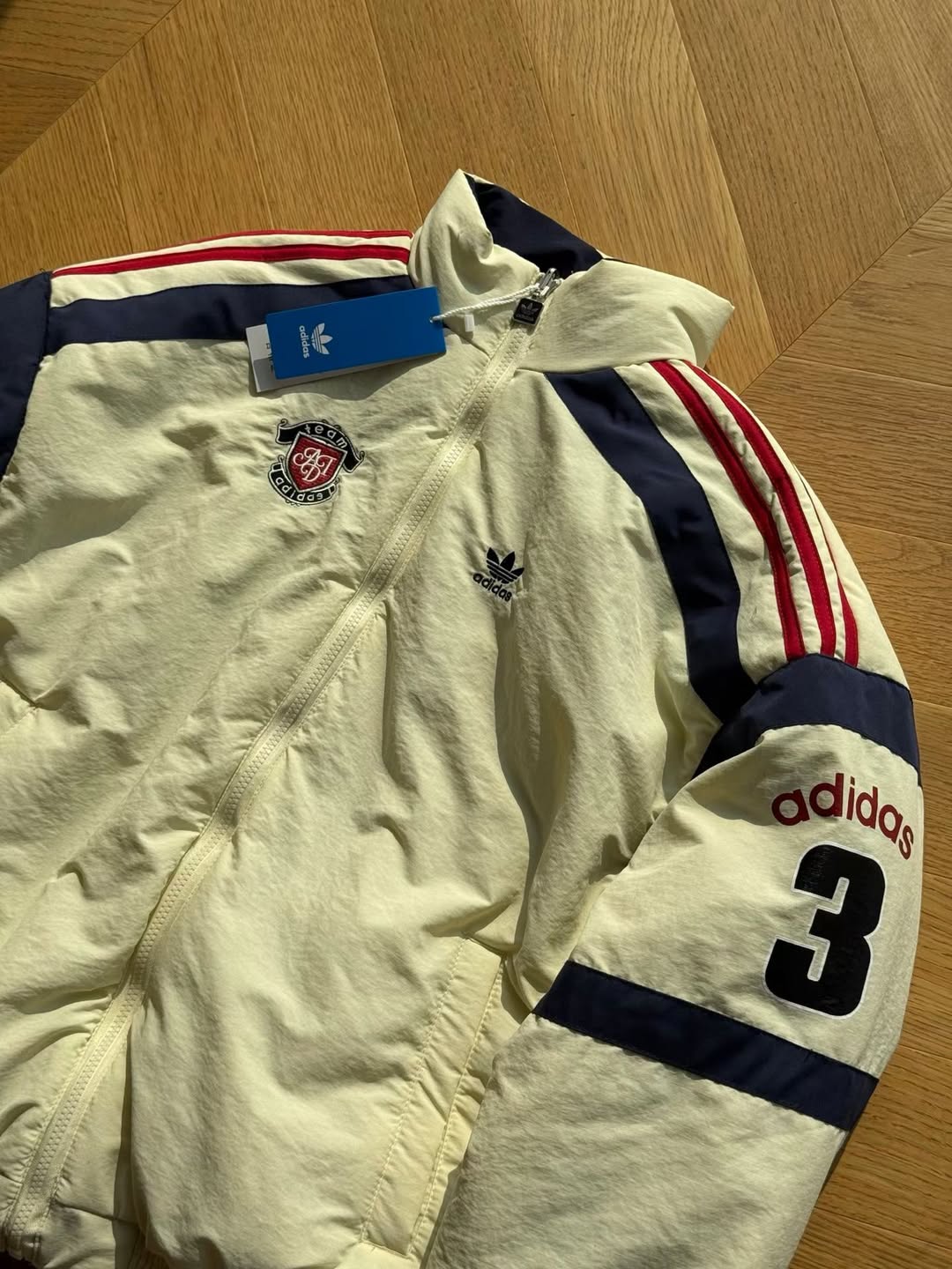 Adidas reversible warm winter jacket