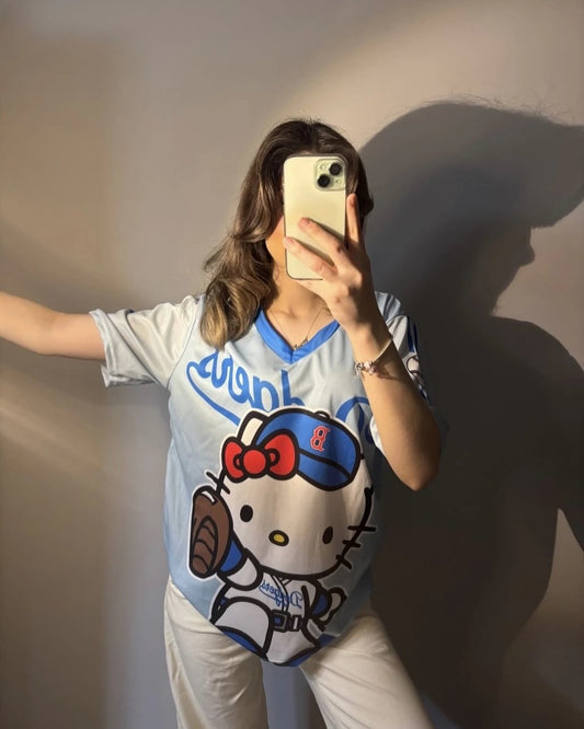 Hello Kitty Baseball T-Shirt
