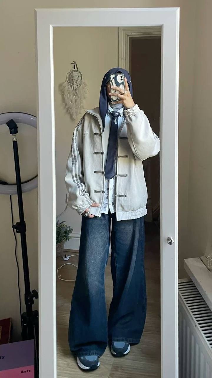 Off-White Suede Tang-Style Jacket